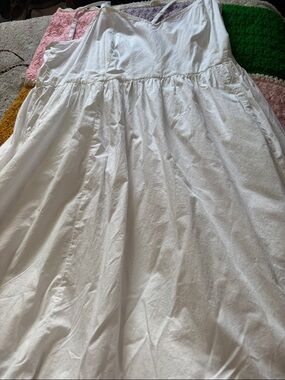 Old Navy White Cotton Sundress